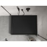 Mexen Flow+ plato de ducha rectangular 110 x 90 cm, negro mate - 46R709011H
