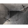 Mexen Lunar kabina prysznicowa pięciokątna uchylna lewa 100 x 90 cm, transparent, czarna - 831-100L-090P-70-00-L