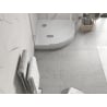 Mexen Flow+ Duschwanne Halbkreis 90 x 90 cm, weißer Glanz - 46Q109090H