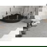 Mexen Flow+ kwartronde douchebak 80 x 80 cm, zwarte mat - 46Q708080H
