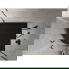 Mexen Flow+ kwartronde douchebak 80 x 80 cm, zwarte mat - 46Q708080H