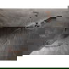 Mexen Lunar L halbkreisförmige Duschkabine klappbar 90 x 90 cm, transparent, gebürstetes Kupfer - 833L-090L-090P-65-00