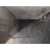 Mexen Lunar L cabine de douche semi-circulaire pivotante gauche 100 x 70 cm, transparent, cuivre brossé - 833L-100L-070P-65-00