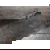 Mexen Lunar L halbkreisförmige Duschkabine, links öffnend 100 x 70 cm, transparent, gebürstetes Kupfer - 833L-100L-070P-65-00
