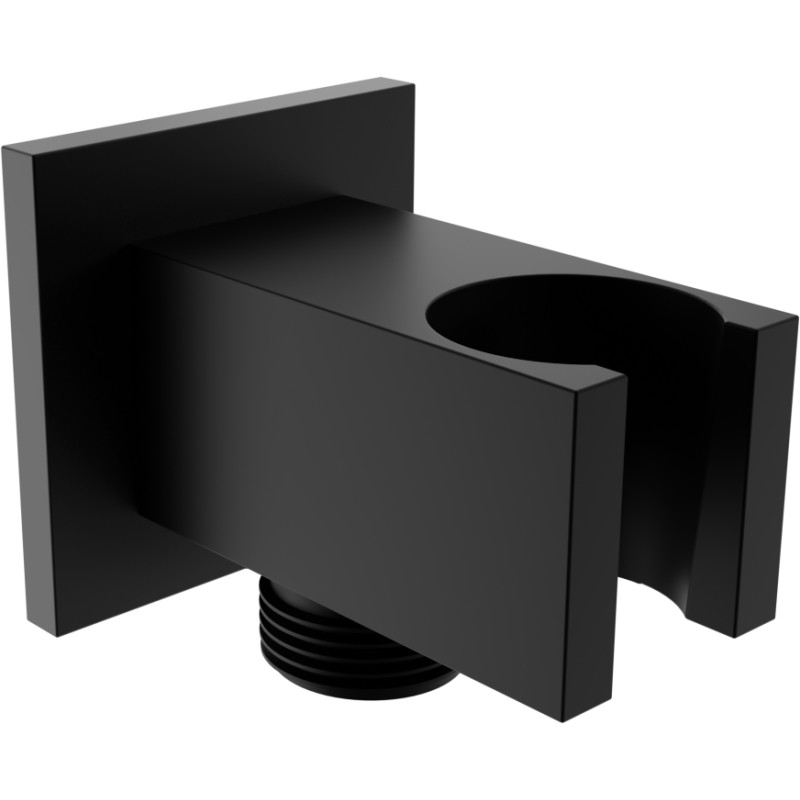 Mexen Cube angular connection, black - 79300-70