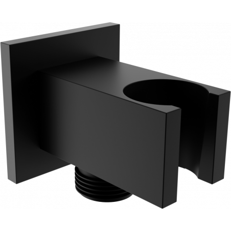 Mexen Cube angled connection, black - 79300-70