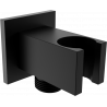 Mexen Cube Eckanschluss, schwarz - 79300-70
