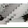 Mexen Roma Duschkabine, schwenkbar 120 x 90 cm, transparent, schwarz + Flat Duschwanne, schwarz - 854-120-090-70-00-4070B
