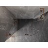 Mexen Lunar L kabina prysznicowa półokrągła uchylna lewa 100 x 90 cm, transparent, miedź szczotkowana - 833L-100L-090P-65-00