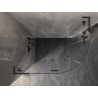 Mexen Lunar L kabina prysznicowa półokrągła uchylna lewa 100 x 90 cm, transparent, gun metal - 833L-100L-090P-95-00