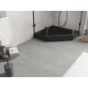 Mexen Flow+ Fünfeck-Duschwanne 80 x 80 cm, schwarz matt - 46P708080H