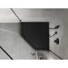 Mexen Flow+ Fünfeck-Duschwanne 80 x 80 cm, schwarz matt - 46P708080H