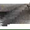 Mexen Lunar L halfcirkelvormige douchecabine, rechts openend 100 x 70 cm, transparant, goud geborsteld - 833L-100P-070L-55-00
