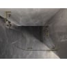 Mexen Lunar L semi-circular shower cabin right hinge 100 x 90 cm, transparent, brushed gold - 833L-100P-090L-55-00