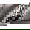 Mexen Lunar L Duschkabine halbrund, schwenkbar rechts 80 x 70 cm, transparent, gebürstetes Kupfer - 833L-080P-070L-65-00