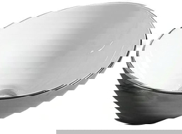 Mexen Elza opbouw waskom 40 x 33 cm, zilver/wit - 21014079