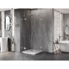 Mexeni Lunar Duo dušinurk 110 x 110 cm, läbipaistev, kroom - 834-110L-110P-01-00