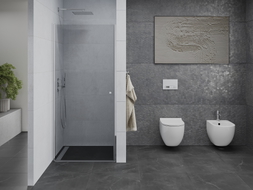 Mexen Pretoria swing shower door 95 cm, transparent, chrome - 852-095-000-01-00