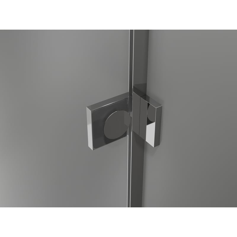 Mexen Lunar L Duo kabina prysznicowa uchylna lewa 95 x 70 cm, transparent, chrom - 834L-095L-070P-01-00