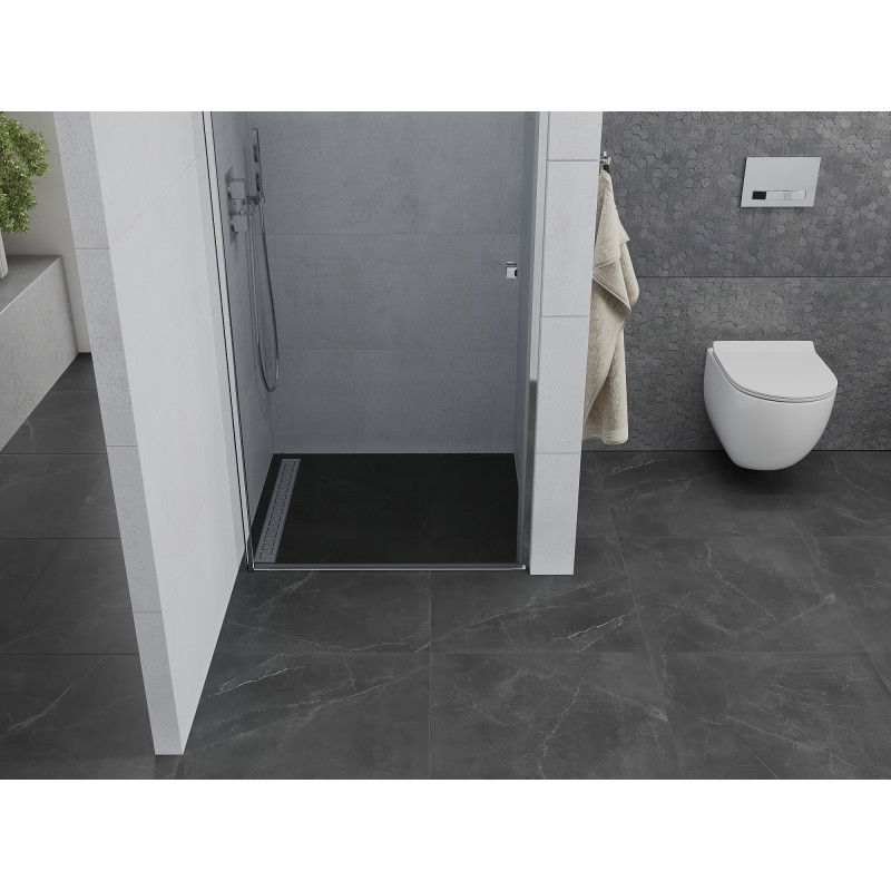 Mexen Pretoria draaideuren voor douche 100 cm, transparant, chroom - 852-100-000-01-00