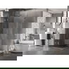 Mexen Lunar L Duo draaideur douchecabine 95 x 95 cm, transparant, chroom - 834L-095L-095P-01-00