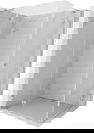 Mexen Lunar L Duo αριστερή καμπίνα ντους 110 x 100 cm, διαφανές, χρώμιο - 834L-110L-100P-01-00