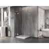 Mexen Lunar L Duo cabine de douche pivotante 115 x 115 cm, transparent, chrome - 834L-115L-115P-01-00