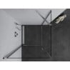 Mexen Pretoria cabine de duche com porta de abrir 90 x 90 cm, transparente, cromada - 852-090-090-01-00