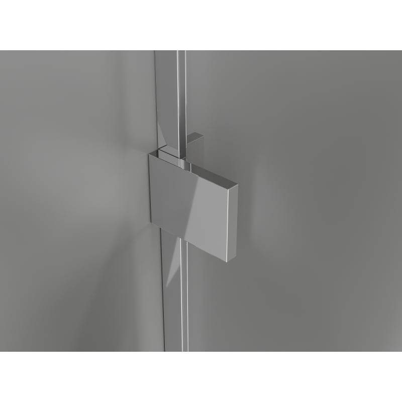 Mexen Lunar L Duo vasakpoolne dušikabiin 120 x 90 cm, läbipaistev, kroom - 834L-120L-090P-01-00