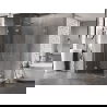 Mexen Lunar L Duo Duschkabine schwenkbar 120 x 90 cm, transparent, Chrom - 834L-120L-090P-01-00