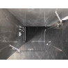 Mexen Lunar Duo levo krilna pršni kabina 120 x 115 cm, prozorna, bela - 834-120L-115P-20-00