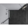 Mexen Pretoria 80 x 90 cm Pivot Shower Enclosure, Transparent, Chrome - 852-080-090-01-00