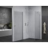 Mexen Pretoria cabine de douche pivotante 80 x 100 cm, transparent, chrome - 852-080-100-01-00