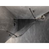 Mexen Lunar lijeva petokutna tuš kabina 90 x 90 cm, prozirna, gunmetal - 831-090L-090P-95-00-L