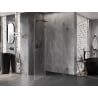 Mexen Lunar kabina prysznicowa pięciokątna uchylna lewa 100 x 80 cm, transparent, gun metal - 831-100L-080P-95-00-L