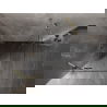 Mexen Lunar Duo scharnierende douchecabine 100 x 100 cm, transparant, goud - 834-100L-100P-50-00