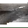 Mexen Lunar Fünfeck-Duschkabine links pendelbar 100 x 80 cm, transparent, gebürsteter Nickel - 831-100L-080P-97-00-L