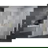 Mexen Pretoria Duschkabine, schwenkbar 90 x 70 cm, transparent, chrom - 852-090-070-01-00