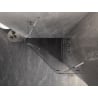 Mexen Lunar cabine de douche pentagonale pivotante droite 80 x 80 cm, transparent, chrome - 831-080P-080L-01-00-P
