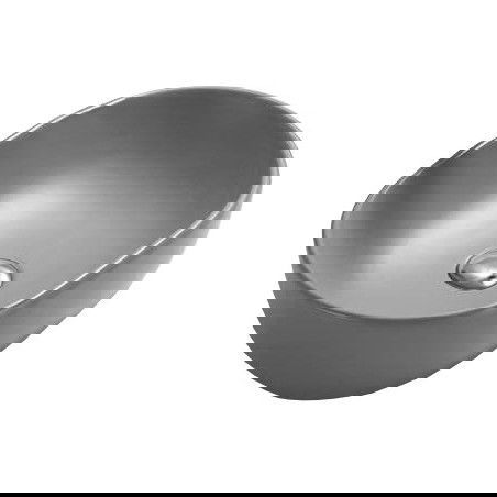 Mexen Viki virsmas izlietne 48 x 35 cm, gaiši pelēks matēts - 21054861