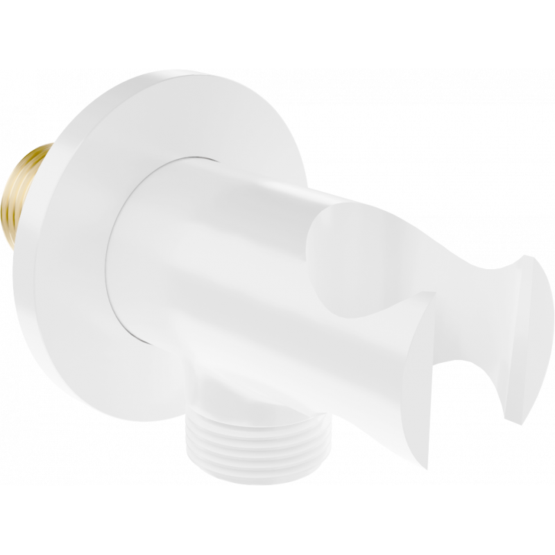 Mexen Kai raccord coudé, blanc - 79301-20