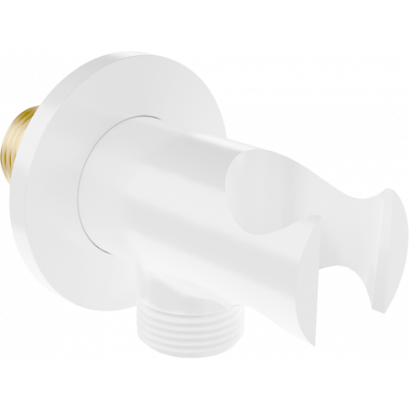 Mexen Kai raccordo angolare, bianco - 79301-20