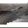Mexen Lunar Duo draaideur douchecabine 100 x 100 cm, transparant, roze goud - 834-100L-100P-60-00