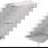 Mexen Lunar Duo draaideur douchecabine 120 x 90 cm, transparant, roségoud - 834-120L-090P-60-00