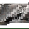 Mexen Lunar Duo draaideur douchecabine 120 x 90 cm, transparant, roségoud - 834-120L-090P-60-00