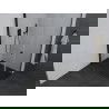 Mexen Pretoria draaibare douchecabine 80 x 90 cm, transparant, zwart - 852-080-090-70-00