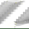 Mexen Lunar vijfhoekige, rechts scharnierende douchecabine 100 x 100 cm, transparant, geborsteld goud - 831-100P-100L-55-00-P