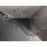 Mexen Lunar pentagonal right hinged shower cabin 90 x 90 cm, transparent, brushed copper - 831-090P-090L-65-00-P