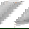 Mexen Lunar Fünfeck-Duschkabine, rechts angeschlagen 100 x 80 cm, transparent, gebürstetes Kupfer - 831-100P-080L-65-00-P