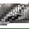 Mexen Lunar Eckdusche rechts öffnend 80 x 80 cm, transparent, gebürstetes Gun Gray - 831-080P-080L-66-00-P